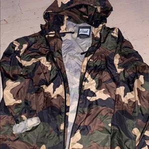 Camo Windbreaker